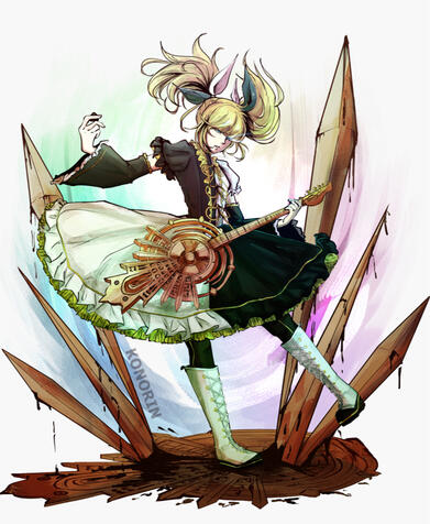 Fanart Rin Kagamine - Meltdown