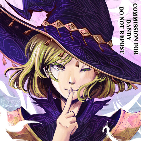 Commission Witch Hat Atelier Fanart
